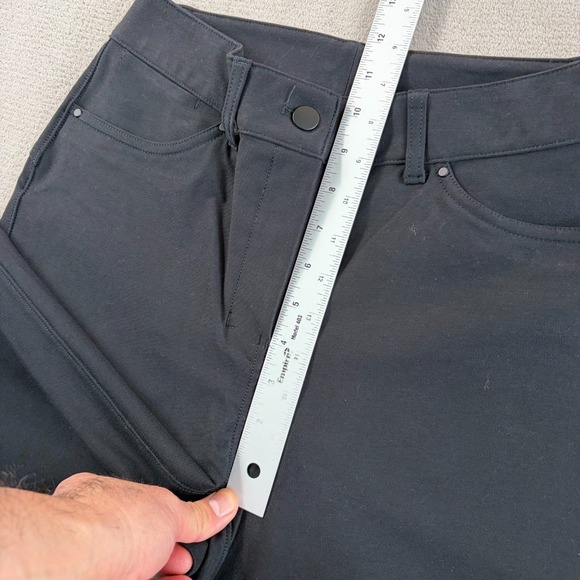 Lululemon City Sleek 5 Pocket Wide-Leg High-Rise Pants Light Utilitech Women 27 - Picture 12 of 12